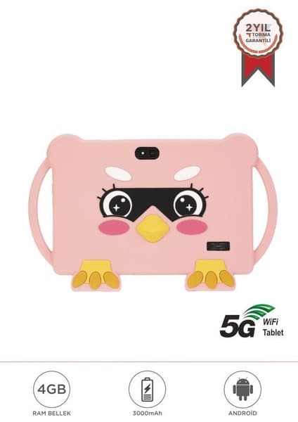 Torima T13 Mavi 4gb +128 GB Tablet Android 13 Çocuk Tableti Kılıf Hediyeli 4