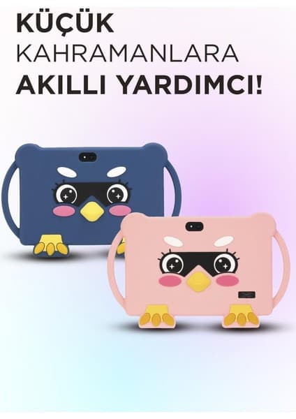 Torima T13 Mavi 4gb +128 GB Tablet Android 13 Çocuk Tableti Kılıf Hediyeli 5