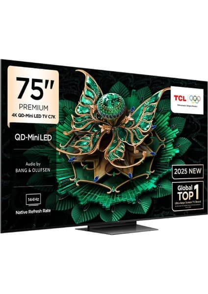 TCL 65C7K 65'' 165 Ekran Uydu Alıcılı 4K Ultra HD MiniLED Google TV 5