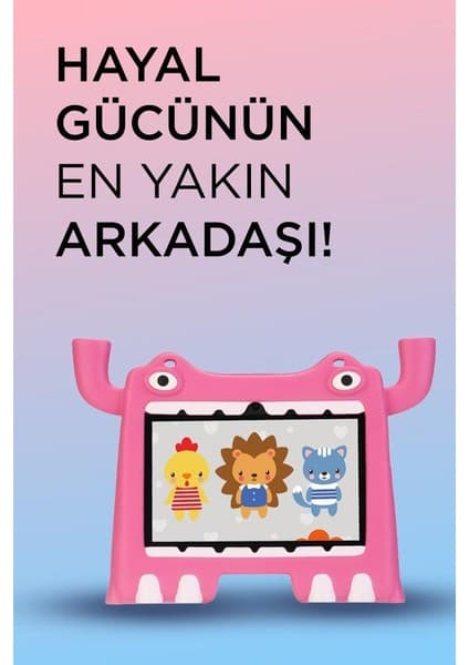 Torima T16 Kırmızı 4gb +128 GB Tablet Android 13 Çocuk Tableti Kılıf Hediyeli 6