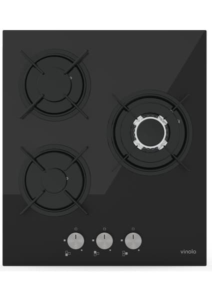 Vinola 45 cm 3 gözlü&wok Ankaster Ocak