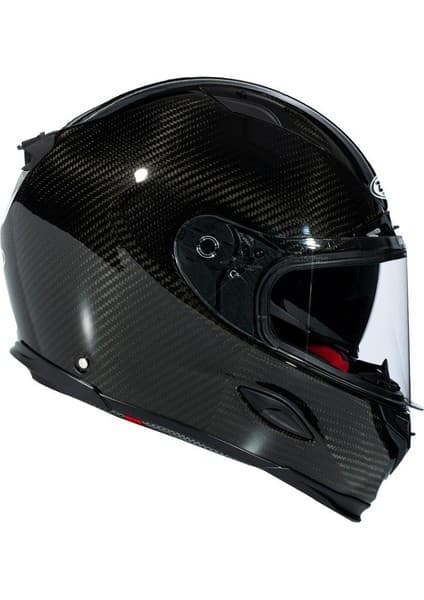 Zeus ZS-1800B Gloss Carbon Kapalı Kask