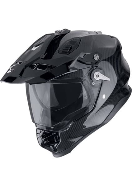 Scorpion ADF-9000 Air Carbon Kapalı Motosiklet Kaskı Siyah