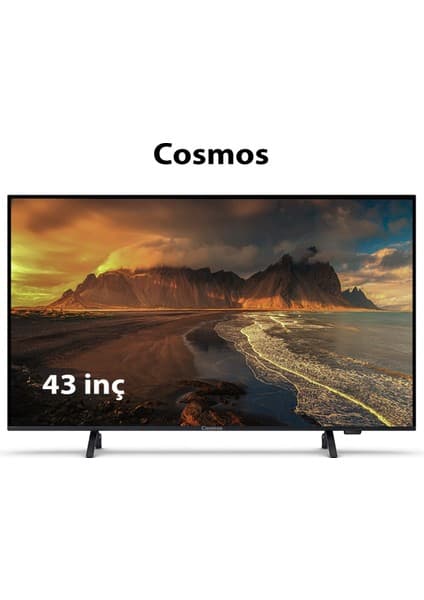 Cosmos 43'' 109 Ekran Uydu Alıcılı Full HD Smart LED TV
