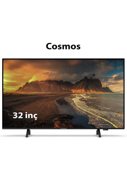 Cosmos 32'' 81 Ekran Uydu Alıcılı HD Ready LED TV