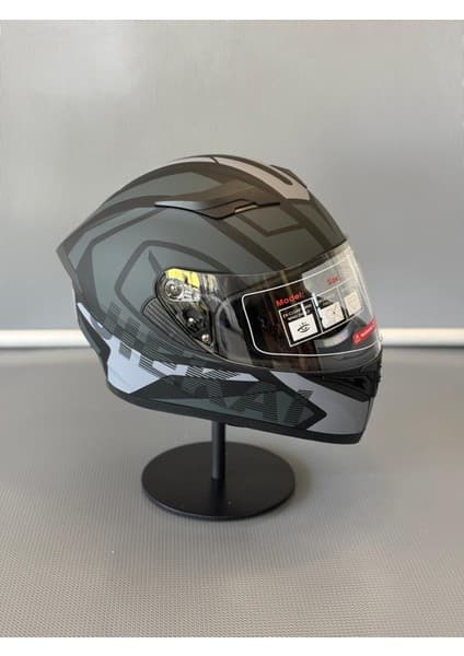 JK20 Jk 316 J1 Grey Full Face Motosiklet Kaskı 8