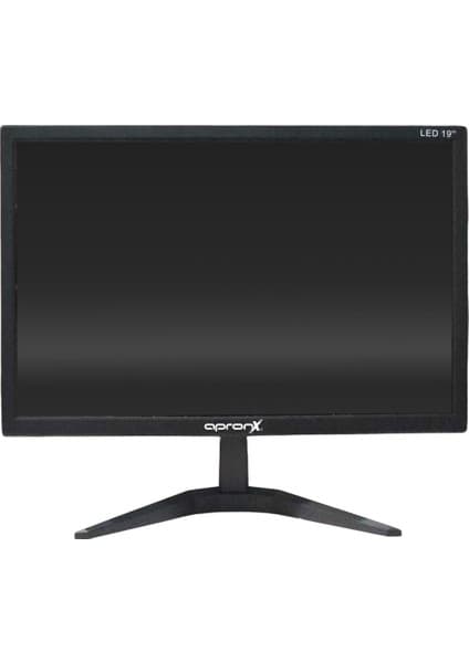 Apronx APX-NWS19 19" LED 900p Vga+Hdmi+Ses Monitor