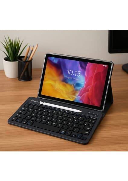 Mingking G1000 Pro Tab 16GB Ram 512GB Rom 10,1 Fhd Tablet Pc SİYAH (Tablet + Klavye + Kılıf + Kalem)