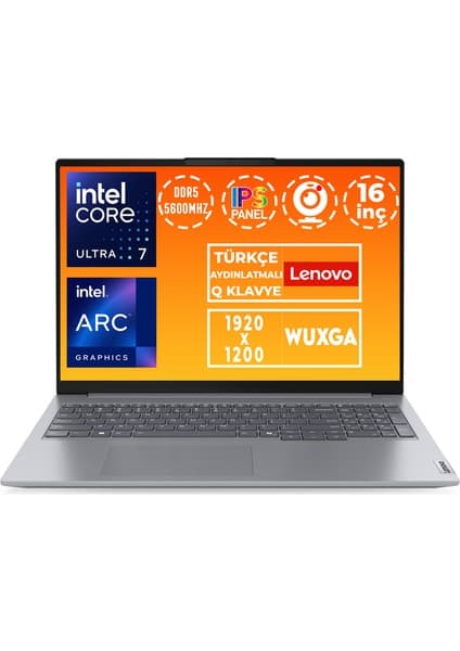 Lenovo Thinkbook 16 G7 Ultra 7 155H 32GB 1tb SSD 16\