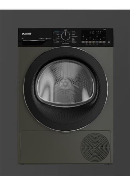 Arçelik 911 Kmp Ig 9 kg Çamaşır Kurutma Makinesi Manhattan Grey