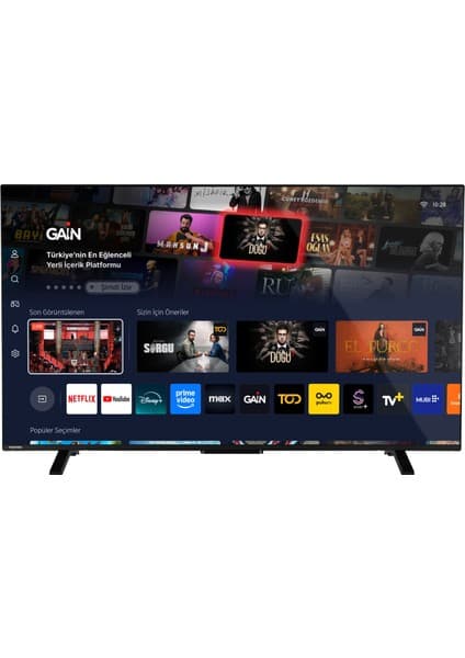 Toshiba 65QV2363DT 65'' 164 Ekran Uydu Alıcılı 4K Ultra HD Vidaa Smart QLED TV 4