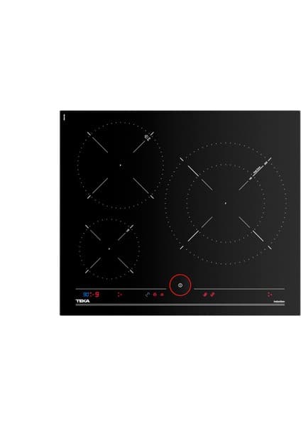 Teka - IKNOB IT 6350 - Ankastre Cam Seramik İndüksiyonlu Ocak - 7400 W - Siyah - 60 cm - 10210183