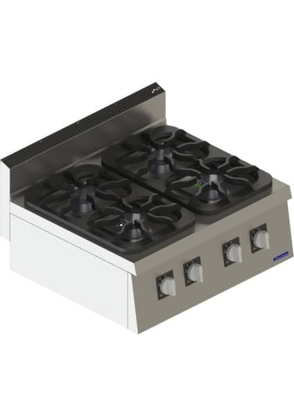 Seamac 700 Seri Gazlı Ocak 80X70 cm