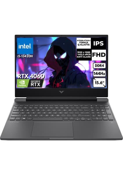 Hp Victus 15-FA2704NT I5-13420H 32 GB 1 Tbssd 6gb RTX3050 15.6\