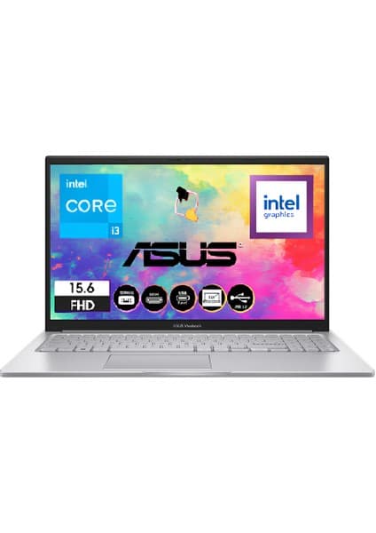 Asus Vivobook 15 X1504VA-NJ725 Intel Core I3 1315U 16GB 512GB SSD Freedos 15.6\