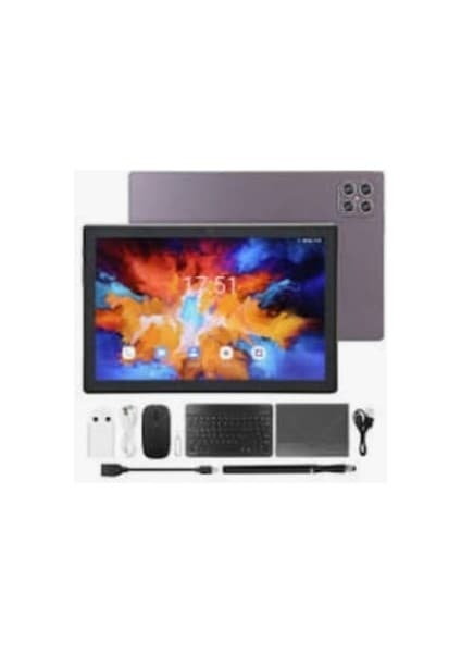 Rosh Ofis Tableti, 12 GB 256 GB Bellek Seyahat Için 10,1 Inç Hd Tablet (Ab Tak), Tablet