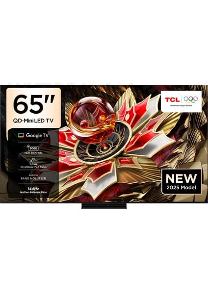 TCL 65Q7C 65" 165 Ekran Uydu Alıcılı 4K Ultra HD MiniLED Google TV