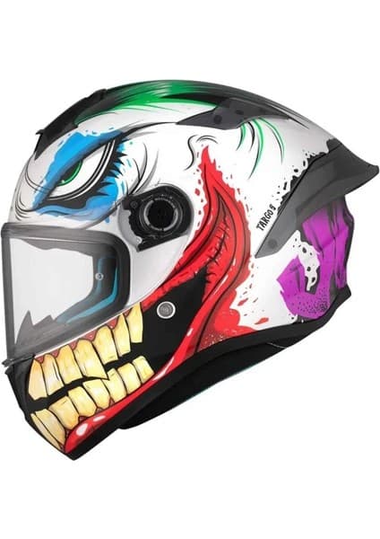 Mt Helmets mt Targo S Joke A5 Gloss Kapalı Kask 7
