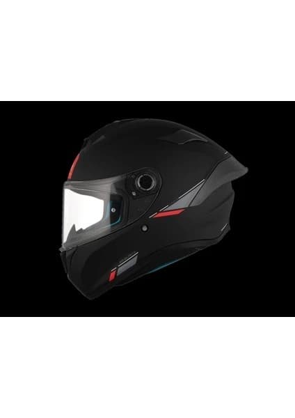 Mt Helmets Kask mt Helmets Targo S Solid Siyah Mat 8