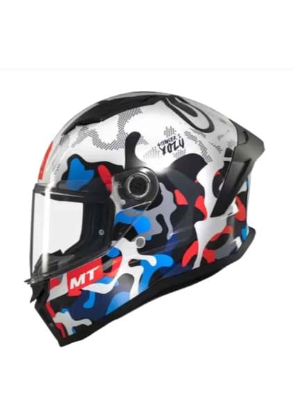 MT Stinger 2 Yozu A7 Parlak Kapalı Kask 6