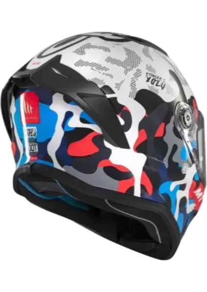 MT Stinger 2 Yozu A7 Parlak Kapalı Kask 8