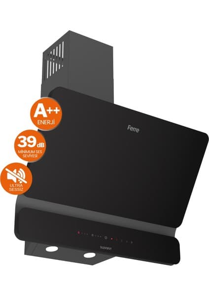 Ferre Fryart&buharlı Ravento Sessiz Davlumbaz Elektrikli Beyaz Ank. Set (D081-SA + MS263 + QEP64CB) 8