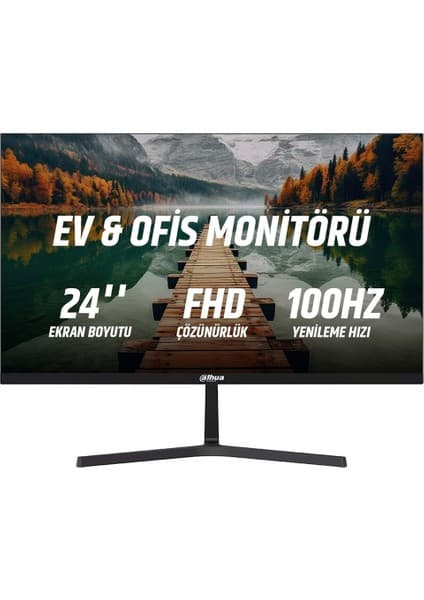 Dahua LM24-B200S 23.8" Full HD 100Hz HDMI/VGA Monitör (Speaker Dahili)