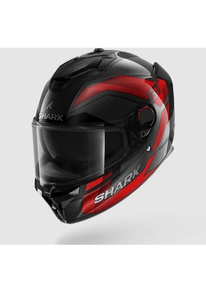 Shark Spartan Gt Pro Rıtmo Carbon Kapalı Kask Dru