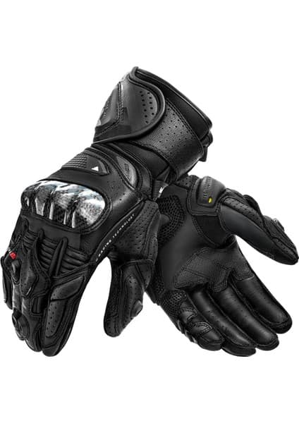 Shıma Shima Rs-3 Korumalı Motosiklet Eldiveni Siyah 6