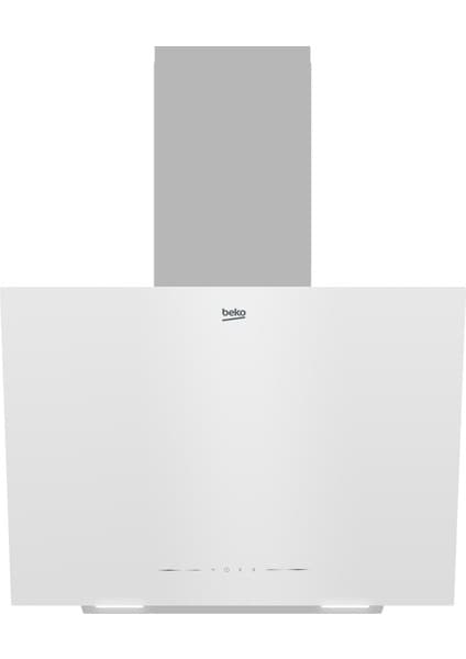 Beko BDE 6041 B Beyaz Eğimli Davlumbaz - Ankastre Şıklığı ve Yüksek Performans