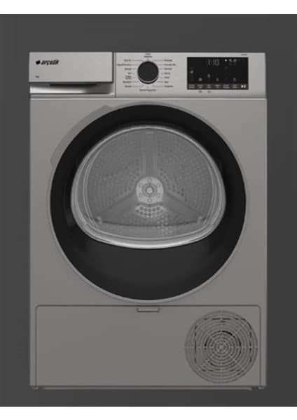 Aarçelik 901 Kmx S 9 kg Çamaşır Kurutma Makinesi Gri