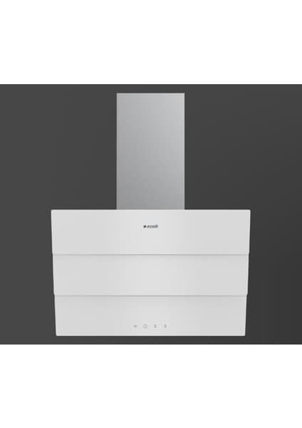 Arçelik Ade 605-3 B Ankastre Duvar Tipi Davlumbaz Gümüş Alüminyum Filtre ile 60 cm