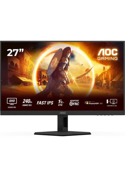 AOC 27" Q27G4ZR 0.3ms 260Hz Hdmı,displayport Fast IPS 2k Gaming Monitör