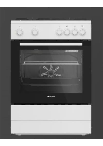 Arçelik 8431-1 B Ocaklı Elektroturbo Fırın Beyaz