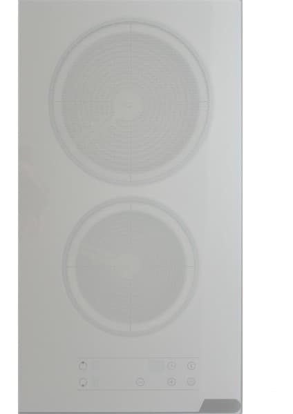 Alveus Beyaz Ikili Vitro Seramik Ankastre Elektrikli Domino Ocak