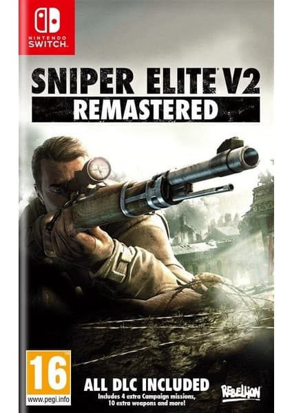 Rebellion Sniper Elite V2 Remastered Nintendo Switch