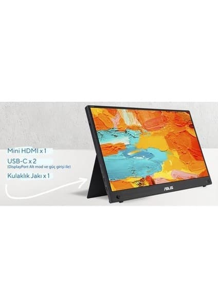 Asus 16" MB16AHG Taşınabilir Monitör