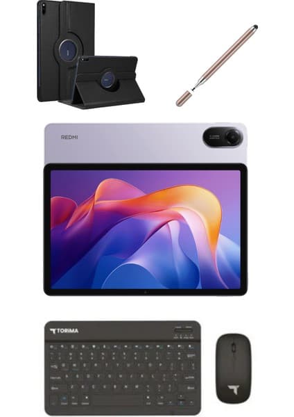 Xiaomi Redmi Pad 2 8gb 256GB 11'' TABLET+KALEM+KILIF+KLAVYE+MOUSE
