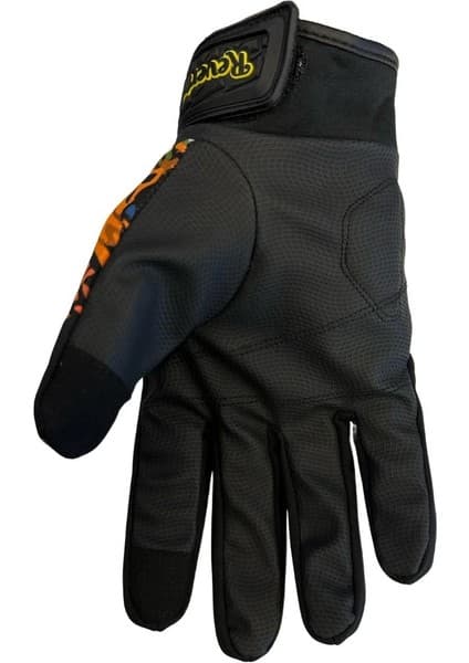 Revertech Strong Kuru Kafa Desenli Motosiklet Eldiveni 7