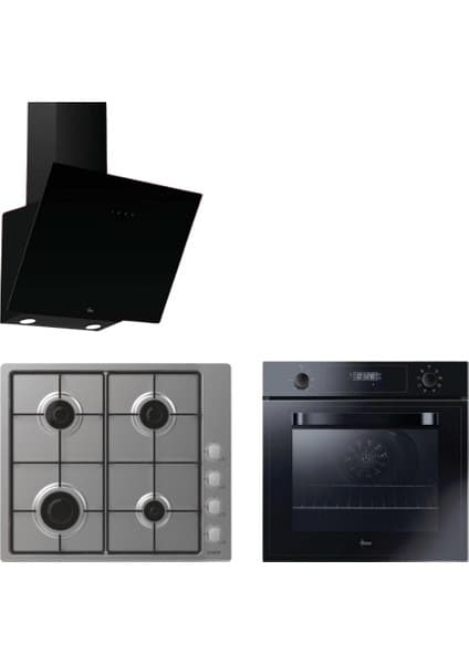 Hoover & Candy Vassena Ankastre Set (HDG6C1GBTK + CHW6LX + HOT3051BI/E)