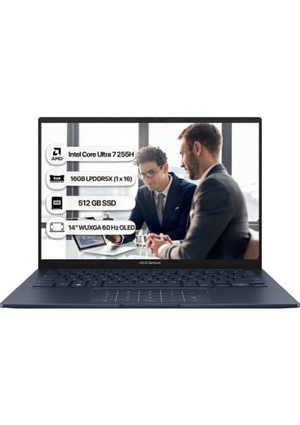 Asus Zenbook 14 UX3405CA-QL286W Intel Core Ultra 7 255H 16GB 512GB SSD