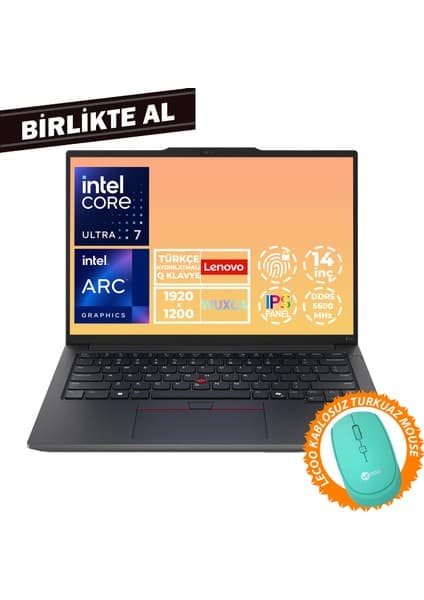 Lenovo Thinkpad E14 G6 U7 155H 16GB 512GB SSD 14\