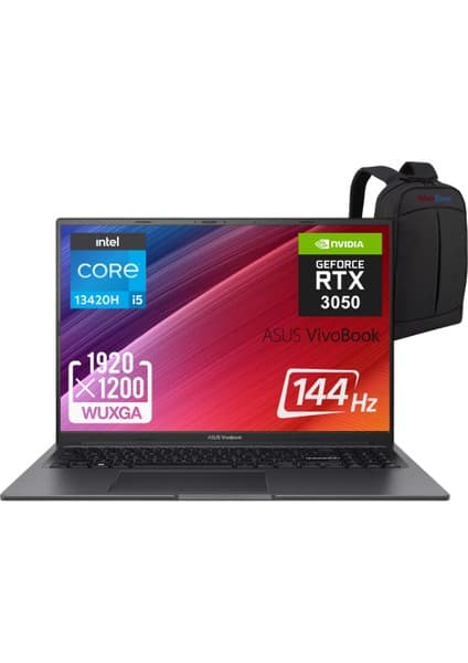 Asus Vivobook 16X K3605VC İntel Core I5 13420H 16GB 1TB SSD RTX3050 16\