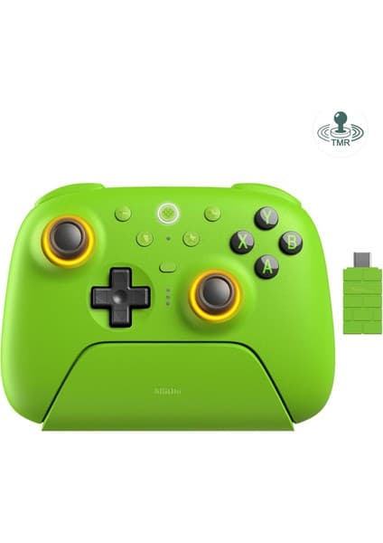 8bitdo Ultimate 2 Kablosuz Oyun Kolu Windows & Android Uyumlu Hall Effect 2.4g Controller 6