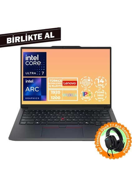 Lenovo Thinkpad E14 G6 U7 155H 32GB 512GB SSD 14\