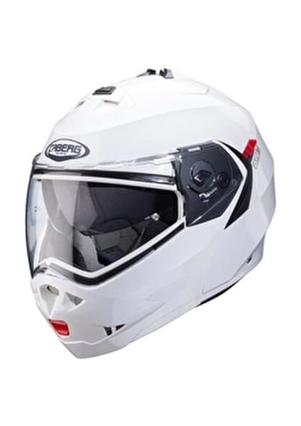 Caberg Duke x Çeneden Açılır Kask Pinlock (Beyaz)