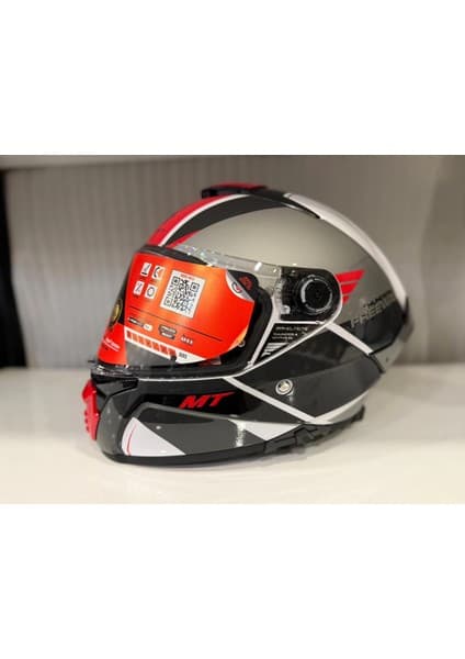 Mt Helmets Kask mt Thunder 4 Sv Freeway A17 Parlak