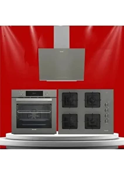 Arçelik Grion Cam Ankastre Set