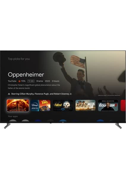 Beko Crystal 7 B 755 C 55" 140 Ekran Uydu Alıcılı 4K Ultra HD Google Smart LED TV