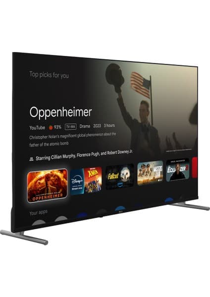 Beko Crystal 7 B 765 C 65" 165 Ekran Uydu Alıcılı 4K Ultra HD Google Smart LED TV